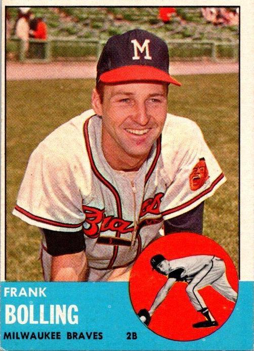 1963 Topps Frank Bolling #570 card