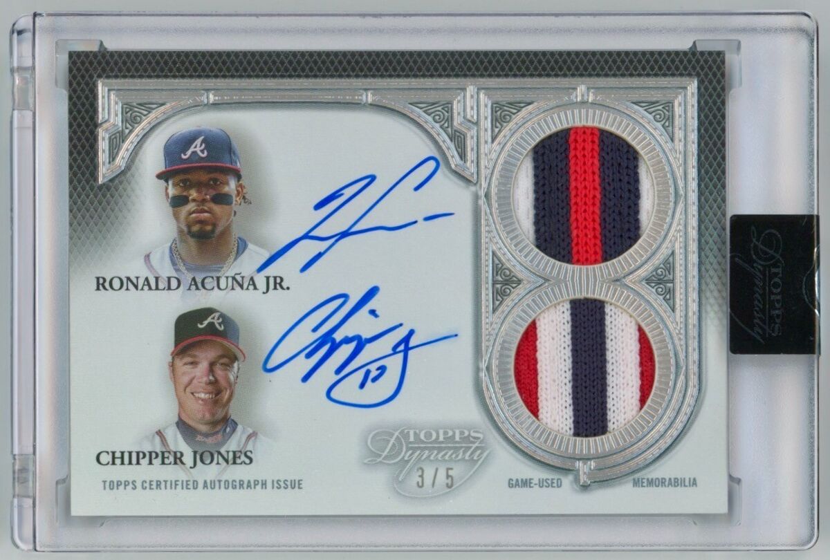 2023 Chipper Jones #DAPC-AJ
