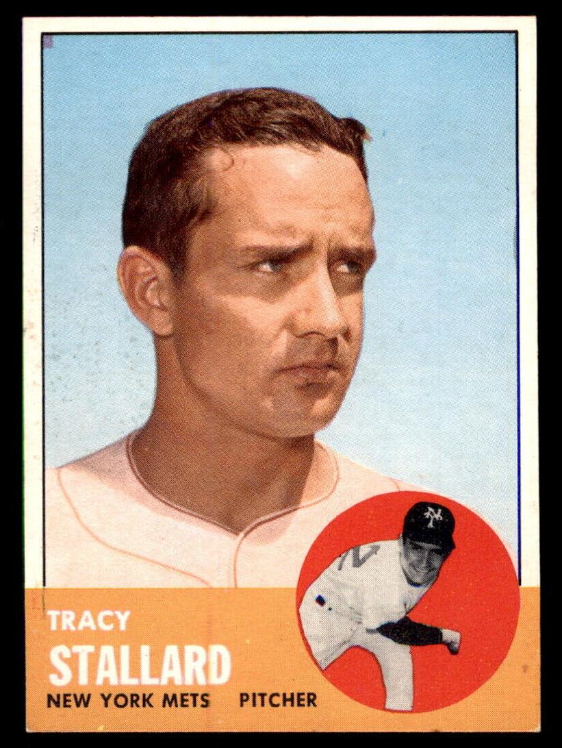 1963 Topps Tracy Stallard #419 card