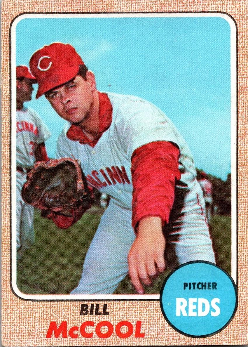 1968 Topps Bill McCool #597 card