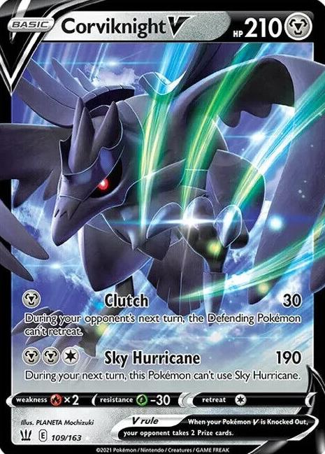 Corviknight V Holo 2021 Pokemon Battle Styles