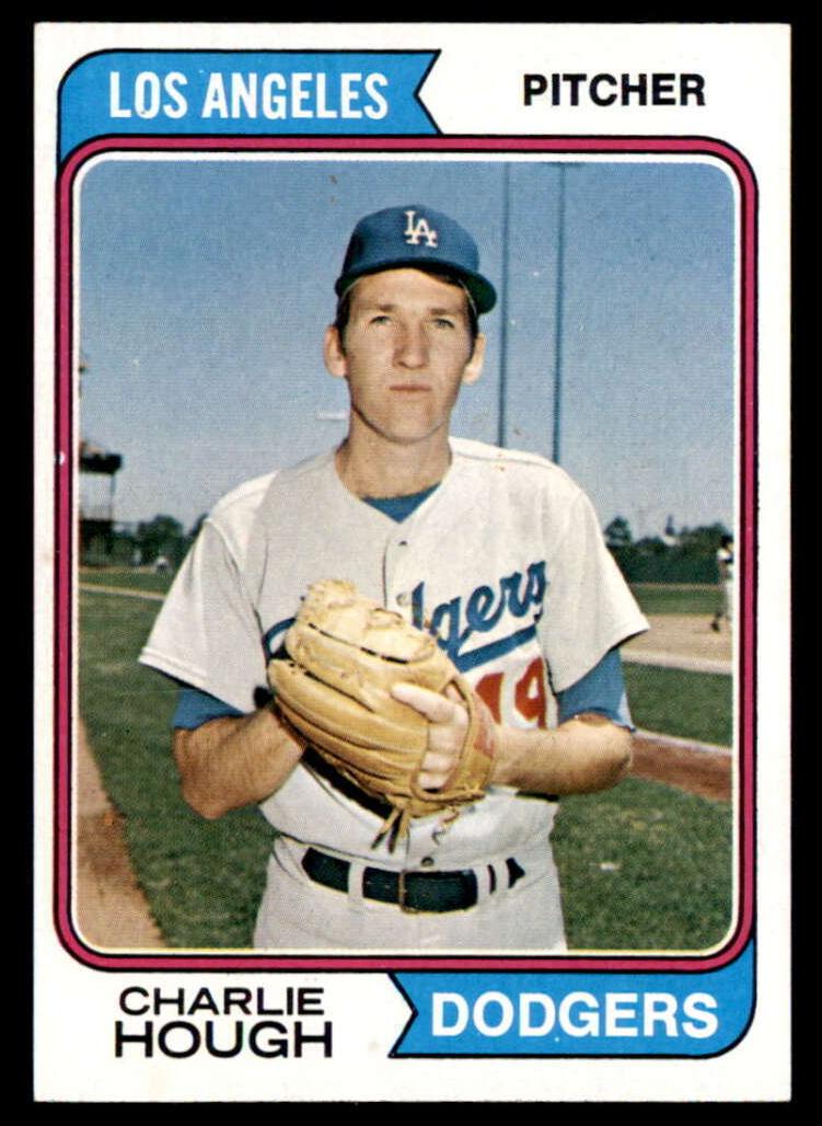1974 Topps Charlie Hough #408 card