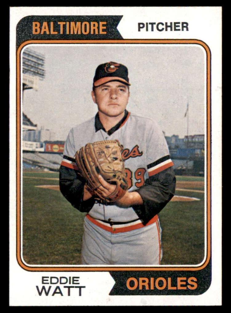 1974 Topps Eddie Watt #534 card