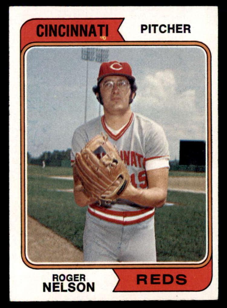 1974 Topps Roger Nelson #491 card