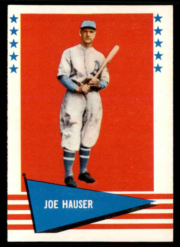 1961 Fleer Joe Hauser #113 card