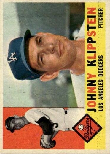 1960 Johnny Klippstein #191