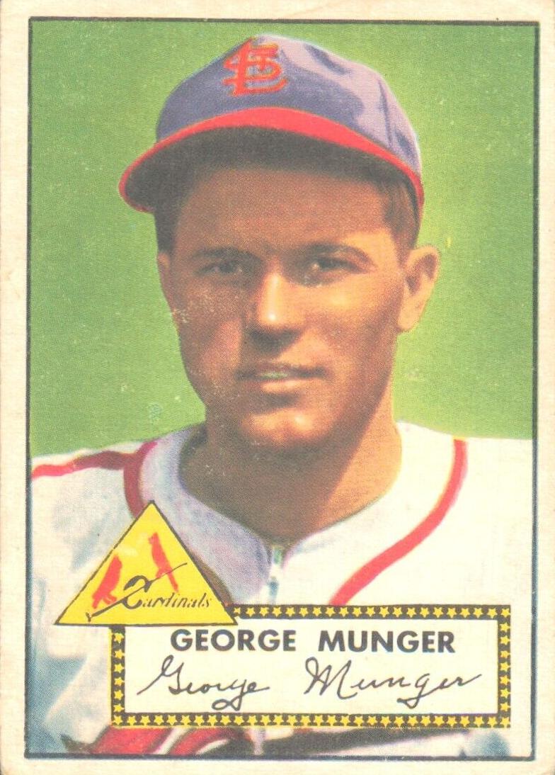 1952 Red Munger #115