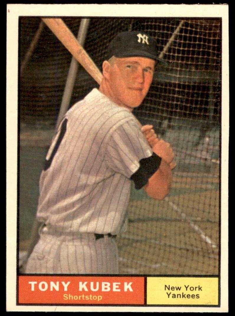 1961 Topps Tony Kubek #265 card