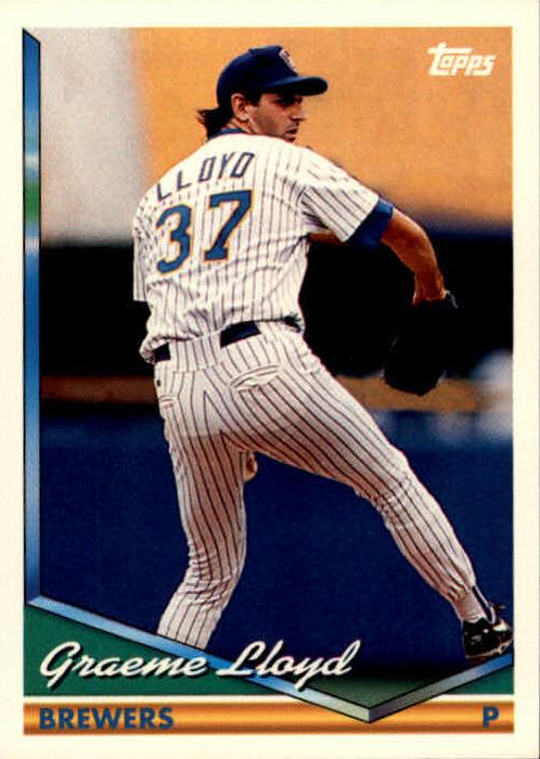 1994 Topps Graeme Lloyd #187 card