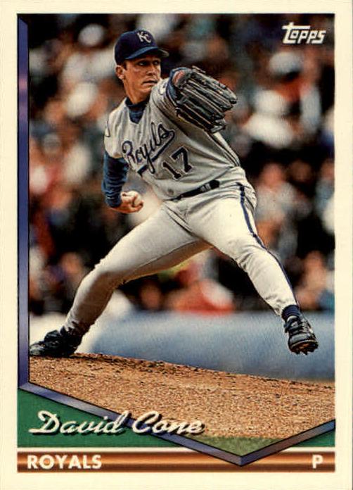 1994 Topps David Cone #510 card