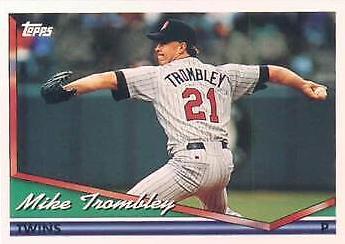 1994 Topps Mike Trombley #308 card