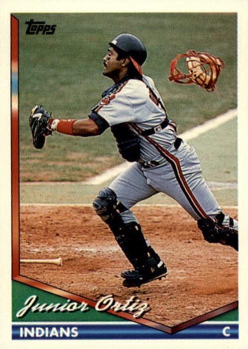 1994 Topps Junior Ortiz #423 card