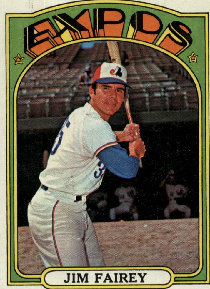 1972 Topps Jim Fairey #653 card