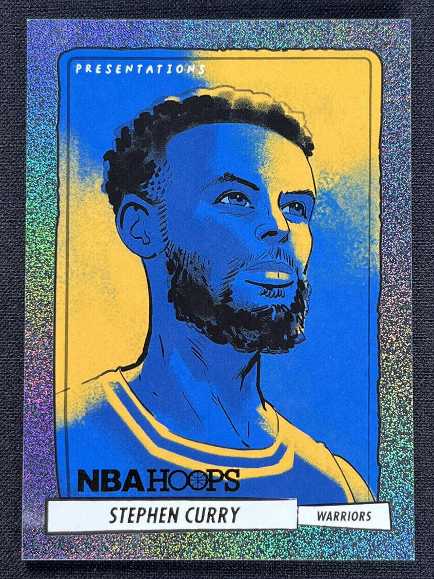 2023 Panini Hoops Premium Stock Presentations Stephen Curry #2 card