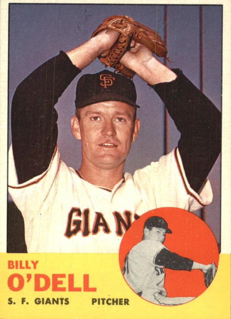 1963 Topps Billy O'Dell #235 card