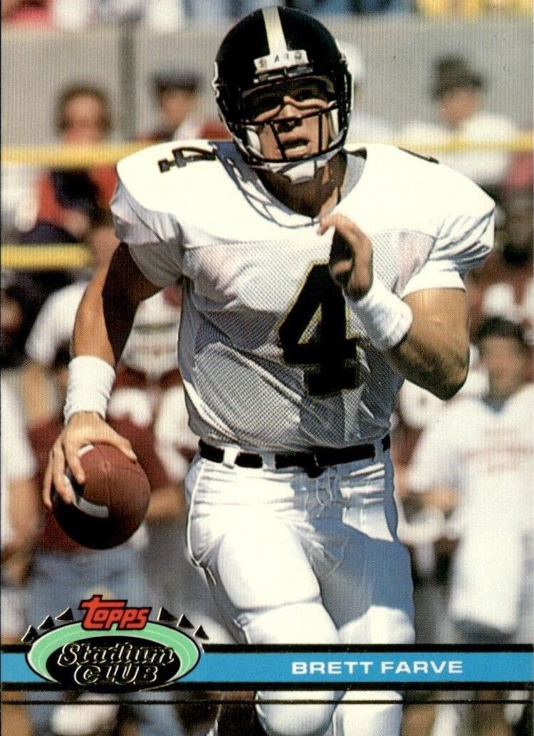1991 Stadium Club Base #94 Brett Farve front