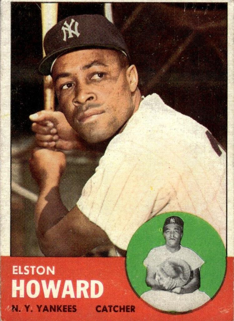 1963 Topps Elston Howard #60 card