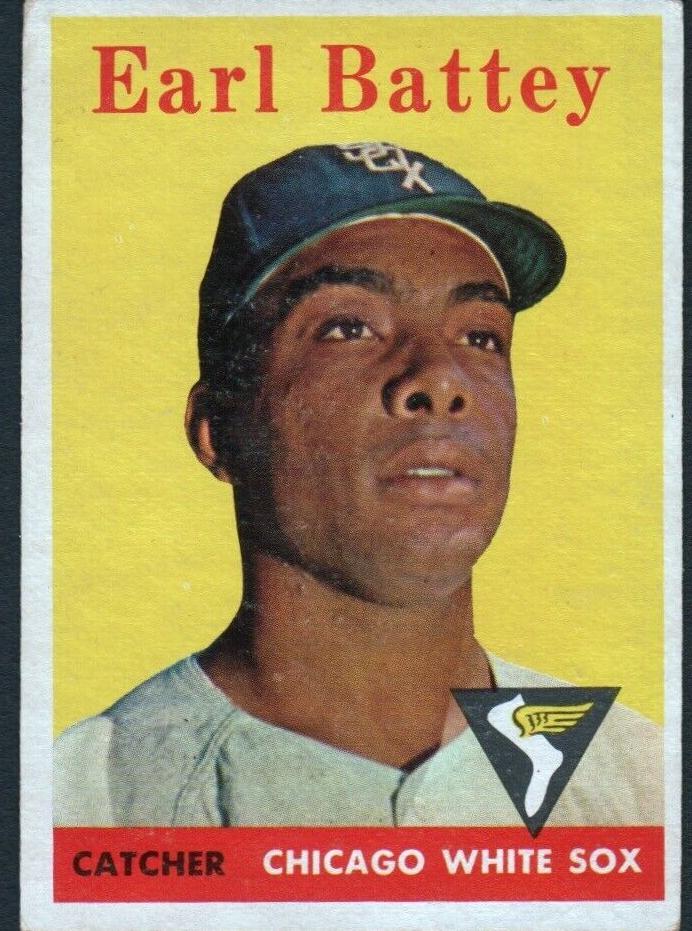 1958 Topps Earl Battey #364 card