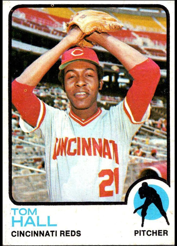 1973 Topps Tom Hall #8 card