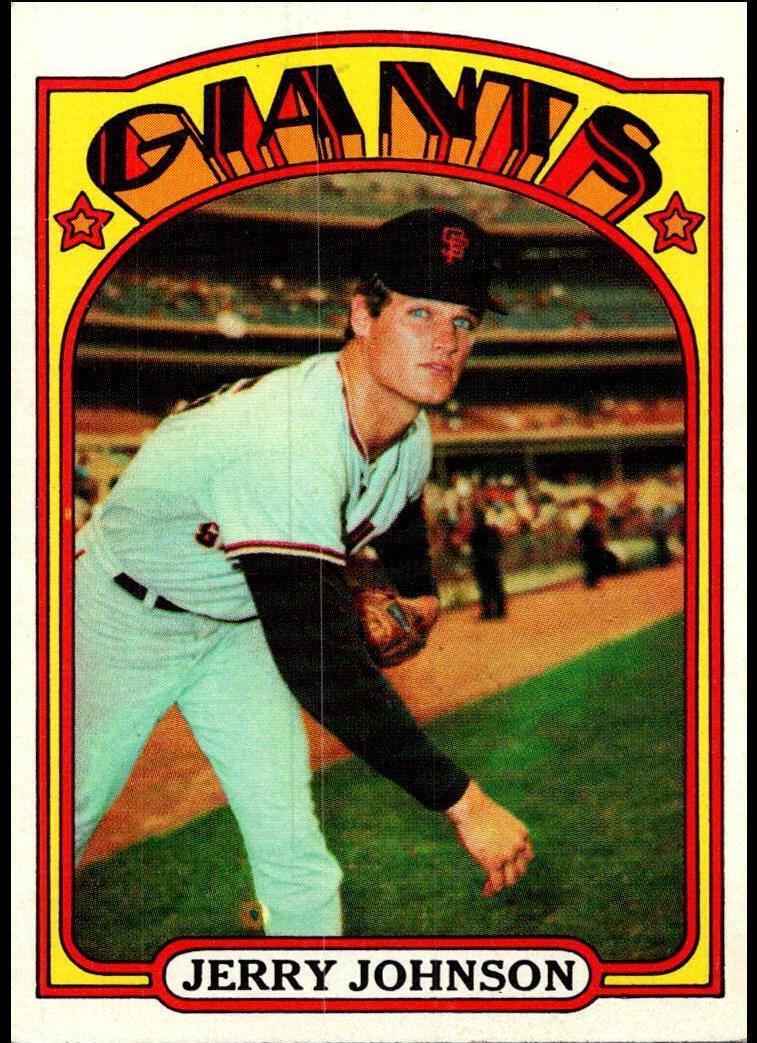 1972 Topps Jerry Johnson #35 card