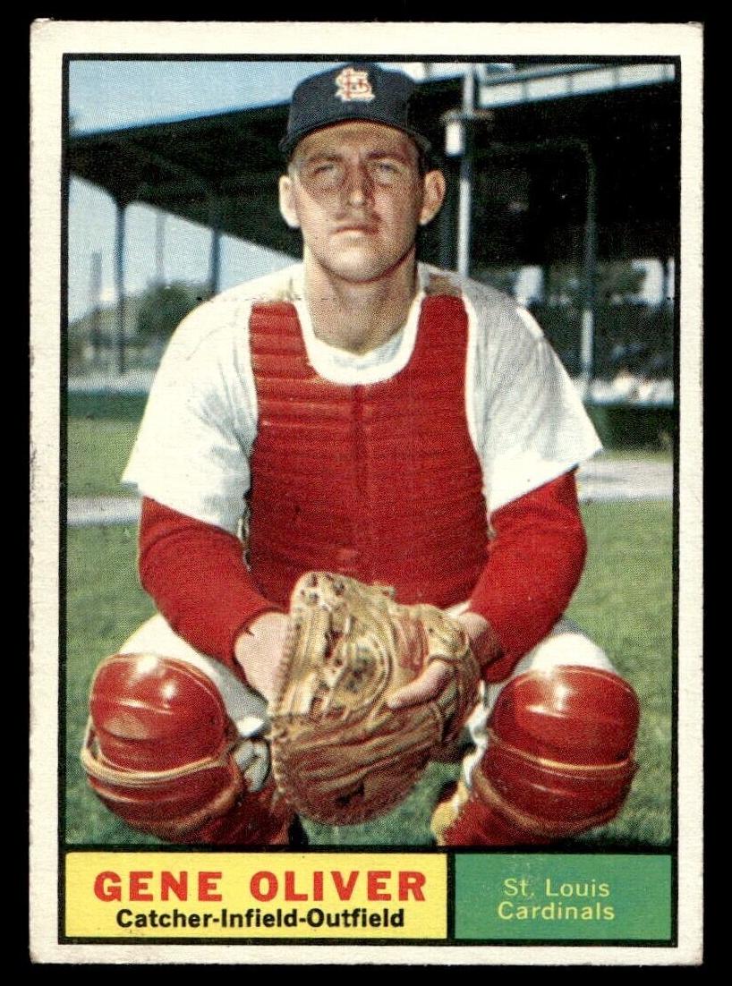 1961 Topps Gene Oliver #487 card