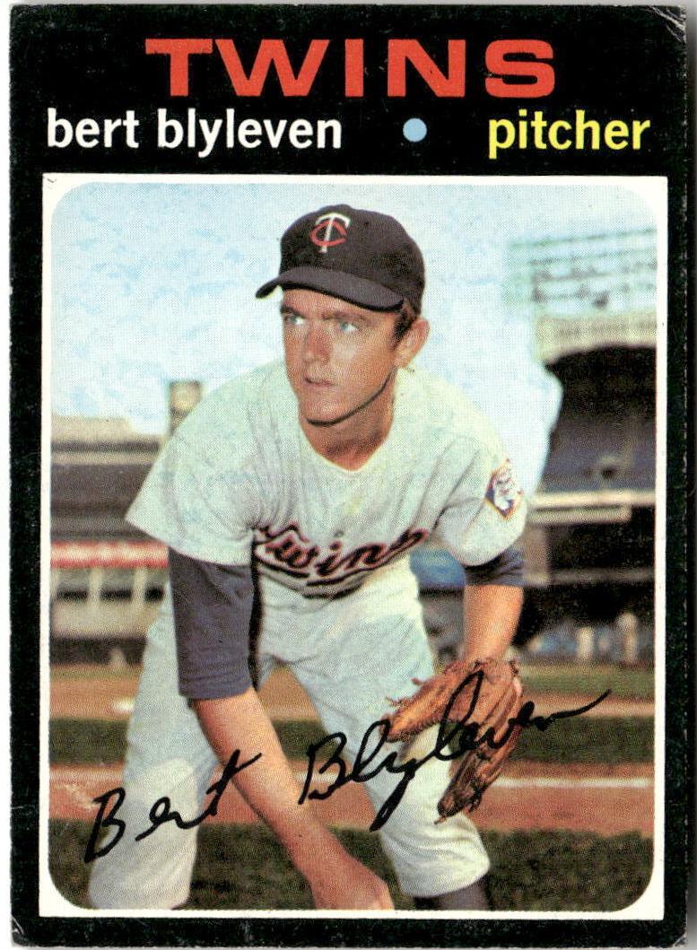Bert Blyleven 1971 Topps Baseball