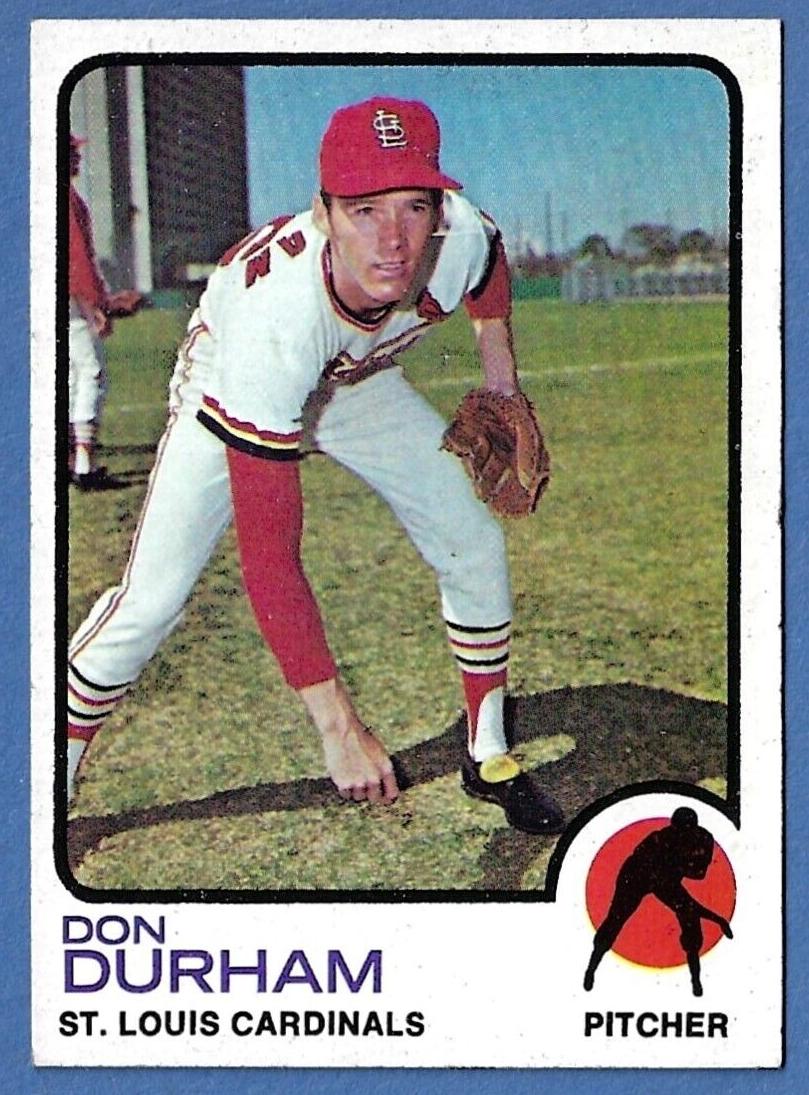 1973 Topps Don Durham #548 card