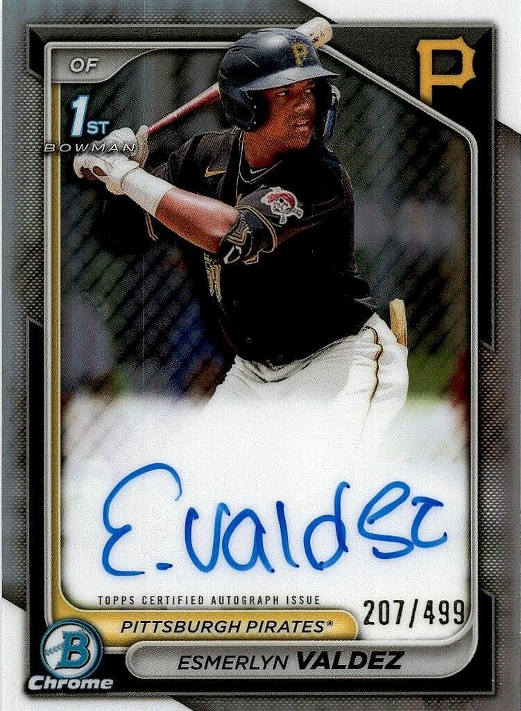 Esmerlyn Valdez 2024 Bowman Chrome Prospects card