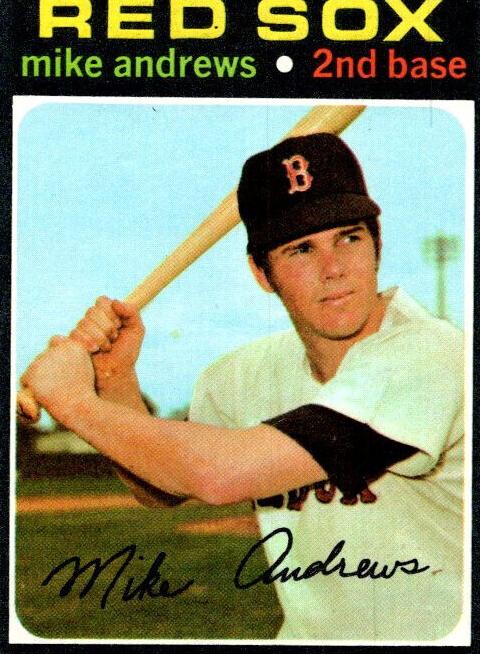 1971 Topps Mike Andrews #191 card