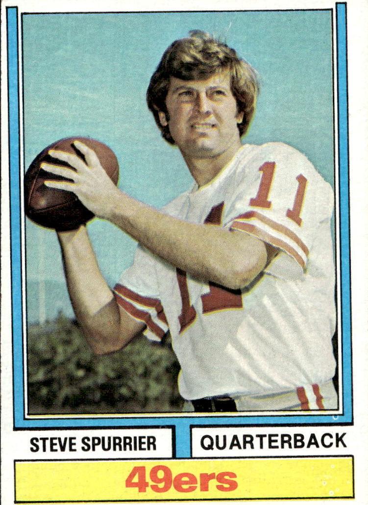 Steve Spurrier 1974 Topps Football