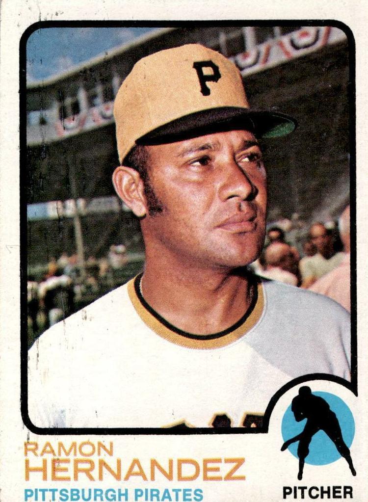 1973 Topps Ramon Hernandez #117 card