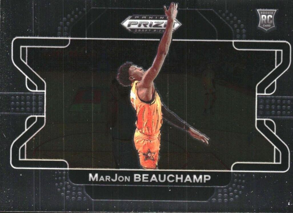 2022 Panini Prizm Draft Picks MarJon Beauchamp #72 card
