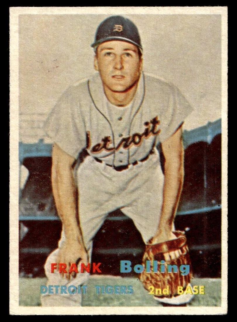1957 Frank Bolling #325