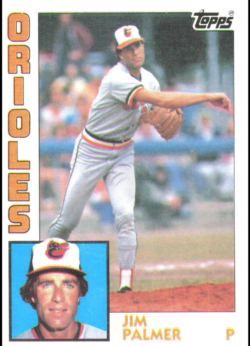 1984 Jim Palmer #750
