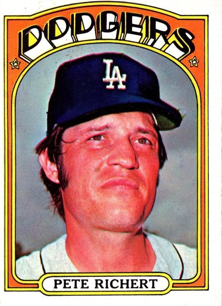 1972 Topps Pete Richert #649 card