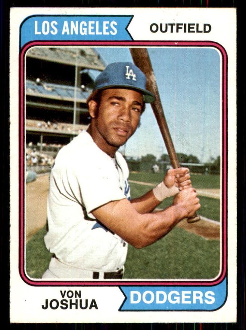 1974 Topps Von Joshua #551 card