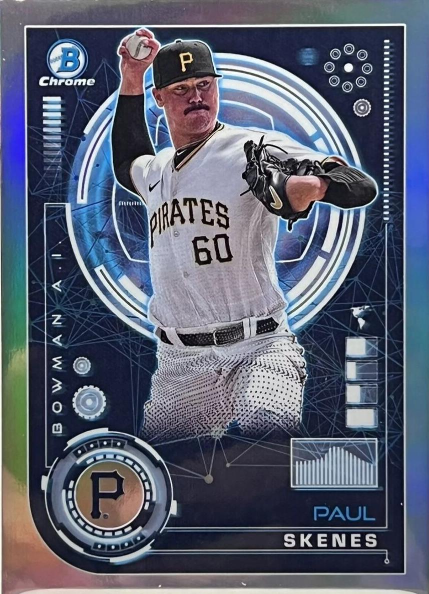2024 Bowman #BAI-15 Paul Skenes front