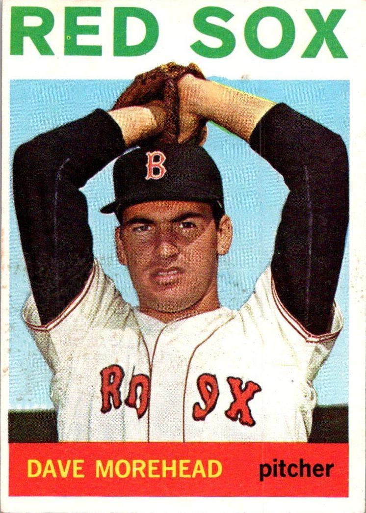 1964 Topps Dave Morehead #376 card