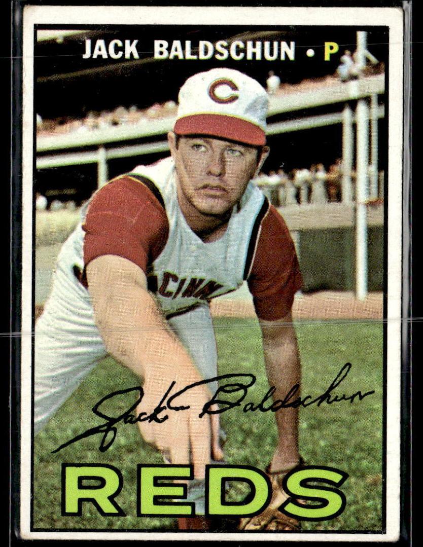1967 Topps Jack Baldschun #114 card