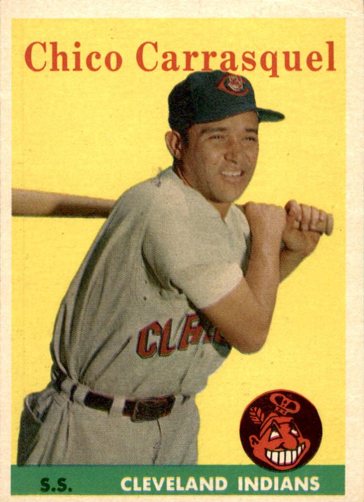 1958 Topps Chico Carrasquel #55 card