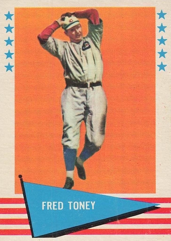1961 Fred Toney #80