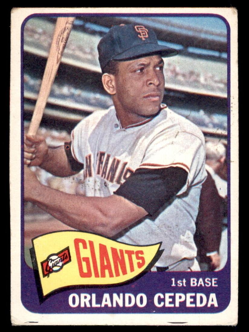 1965 Topps Orlando Cepeda #360 card