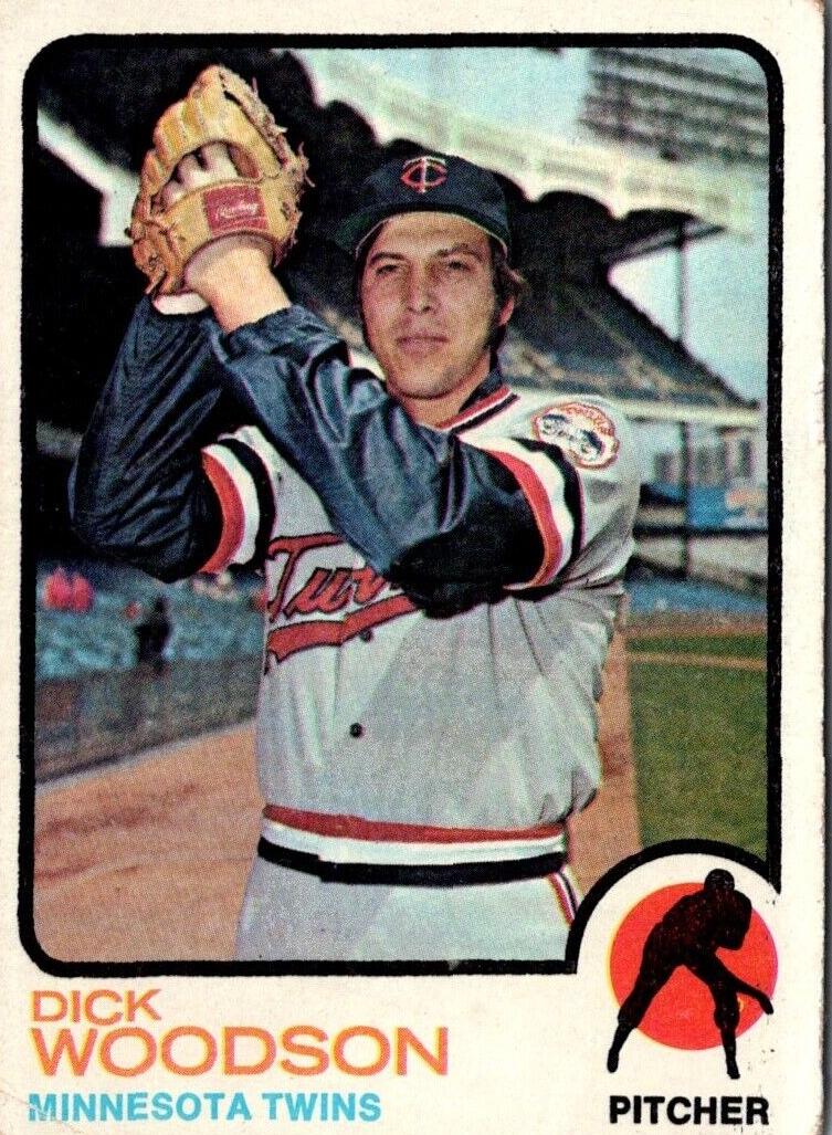 1973 Topps Dick Woodson #98 card