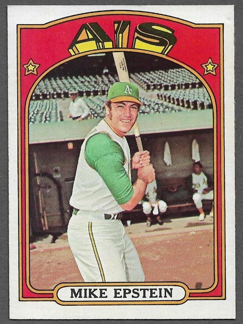 1972 Topps Mike Epstein #715 card