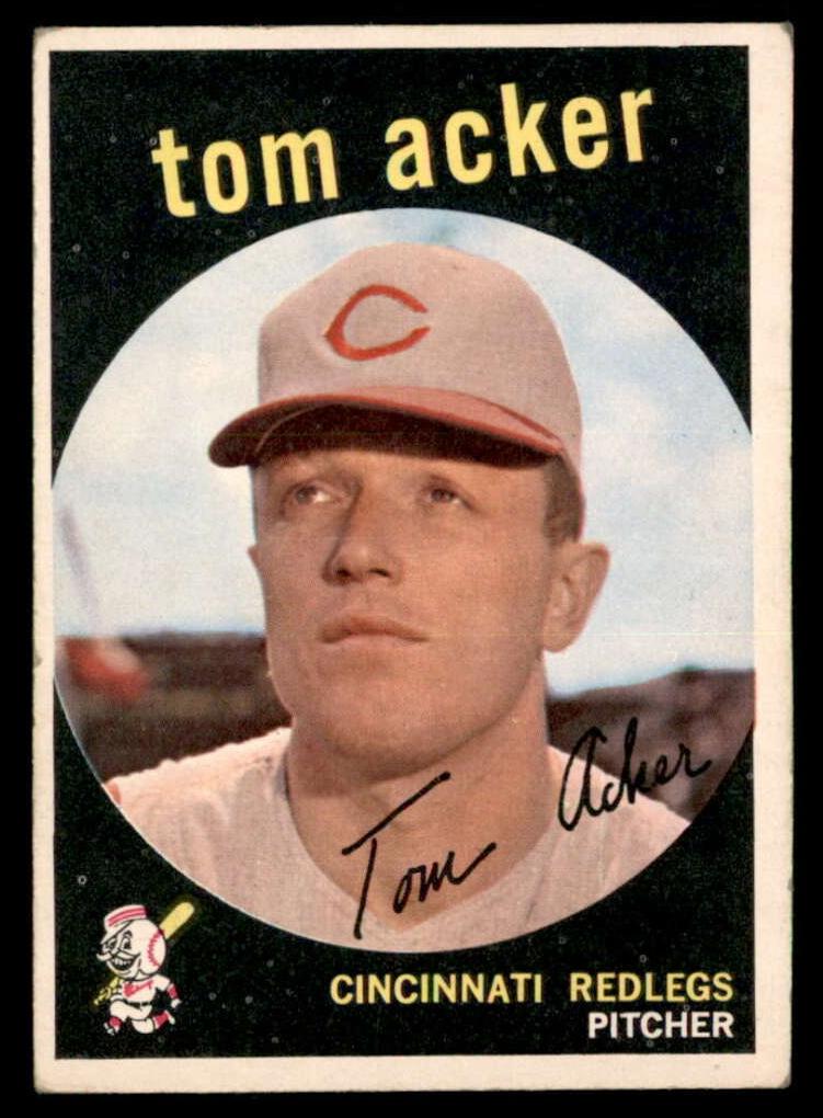1959 Topps Tom Acker #201 card