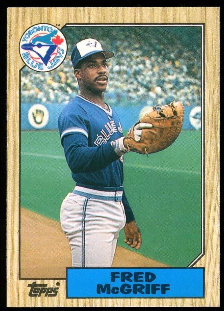 1987 Fred McGriff [Tiffany] #74T