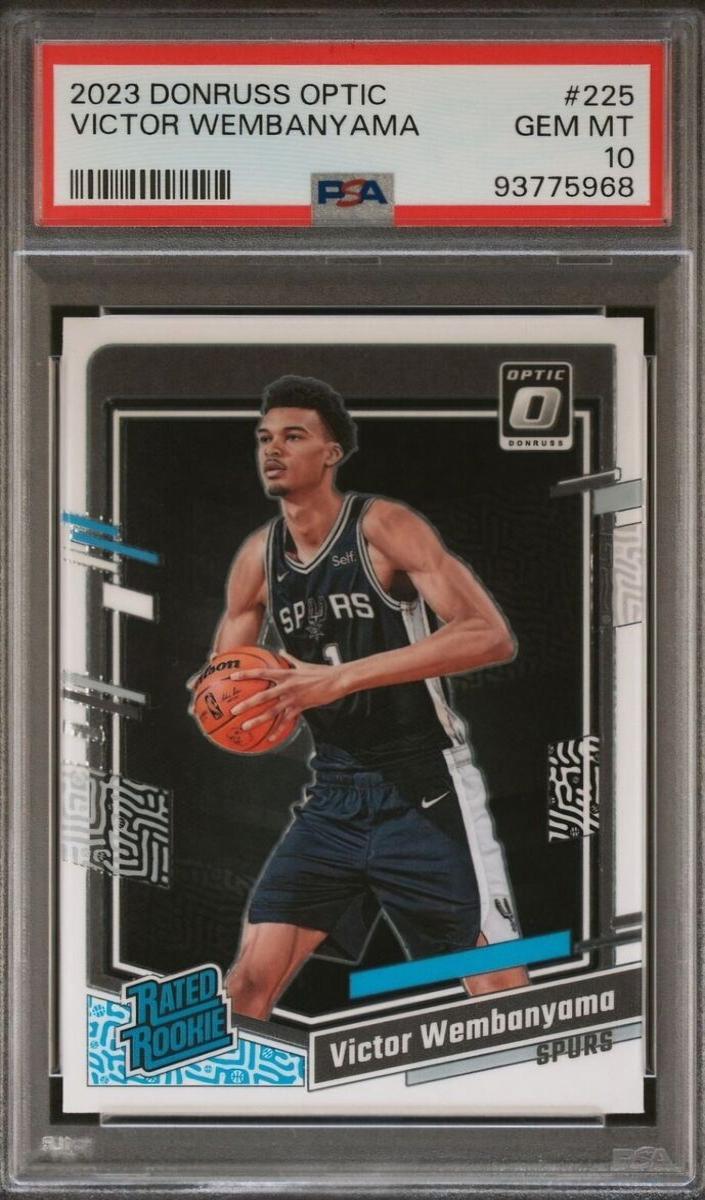Victor Wembanyama 2023 Donruss Optic Basketball