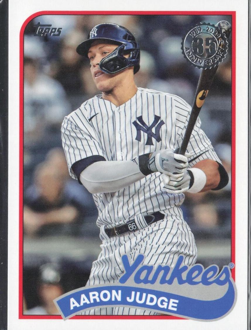 2024 Topps Aaron Judge [Gold Foil] #89B-31 card