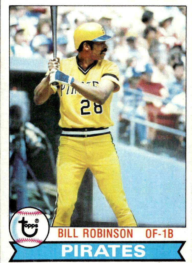 1979 Topps Bill Robinson #637 card