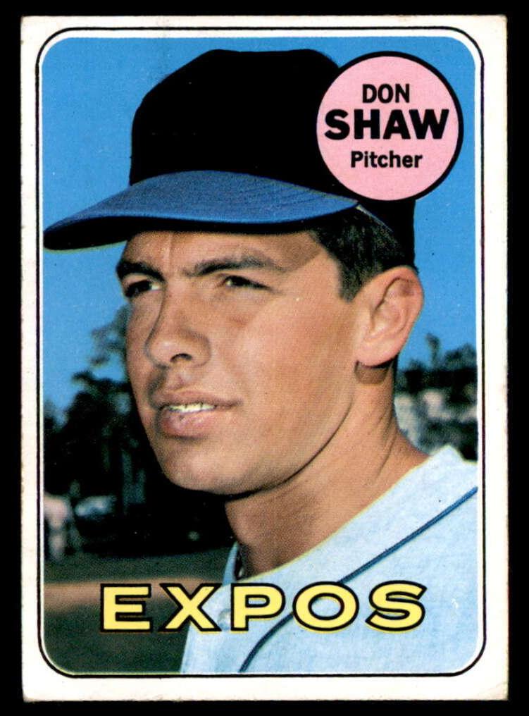 1969 Topps Don Shaw #183 card